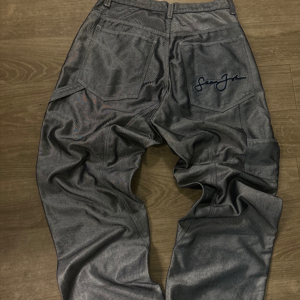 RARE Sean John metallic jeans